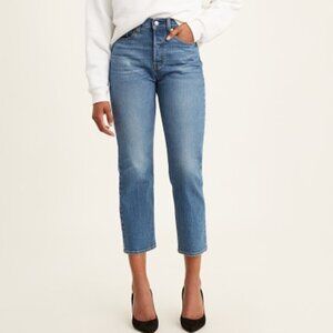 Levi's Wedgie Straight Ankle Jeans
